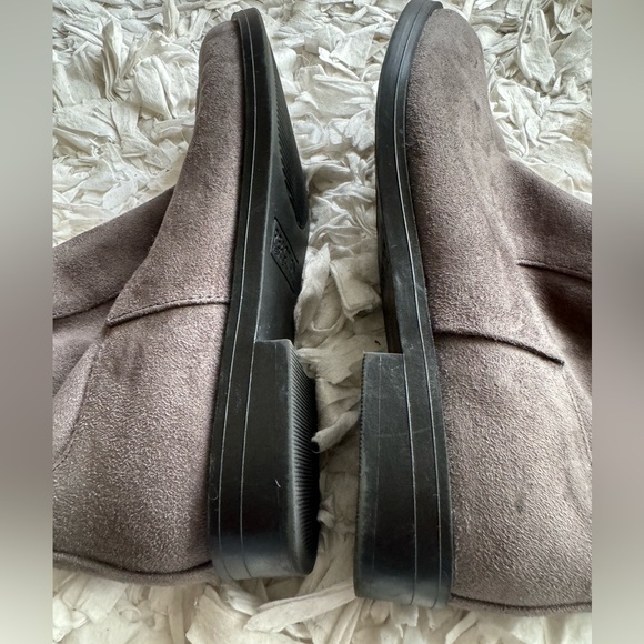 Kenneth Cole Reaction Wind-Y Over the Knee Tall Suede Gray Boots Size 5 - Picture 8 of 11